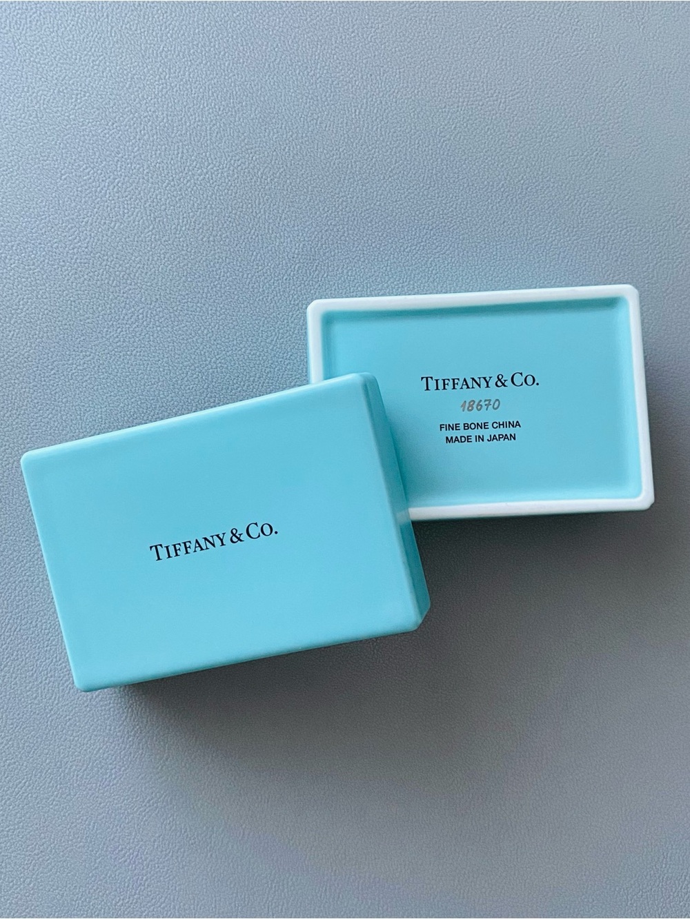 Tiffany & Co. Everyday Objects Bone China Tiffany Box.